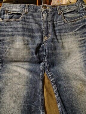Marc Anthony Relaxed Fit Faded Blue Jeans
